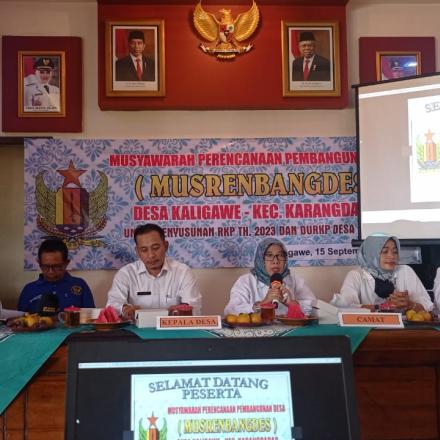 Musrenbangdes Tahun 2022