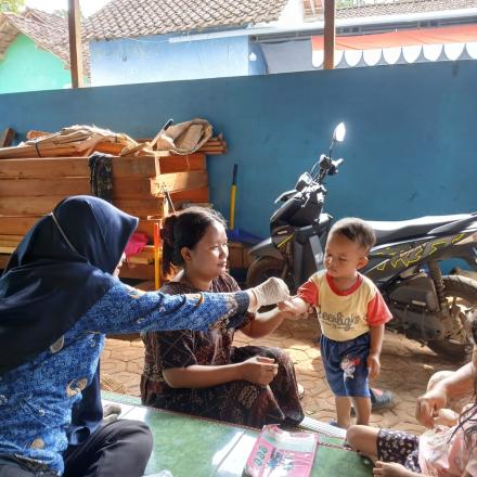 KEGIATAN POSYANDU ILP (INTEGRASI LAYANAN PRIMER) DUKUH KALIKAJAR DESA KALIGAWE