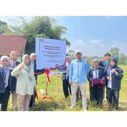 Peresmian Tanah Lokasi Koperasi Desa Merah Putih Kaligawe