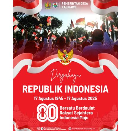 Dirgahayu Republik Indonesia Ke-80