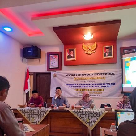 Musyawarah Perencanaan Pembangunan Desa (MUSRENBANGDES) Kaligawe